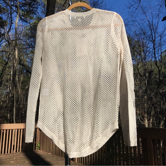 IRO Open Weave Knit Crochet Top - Picture 3 of 5